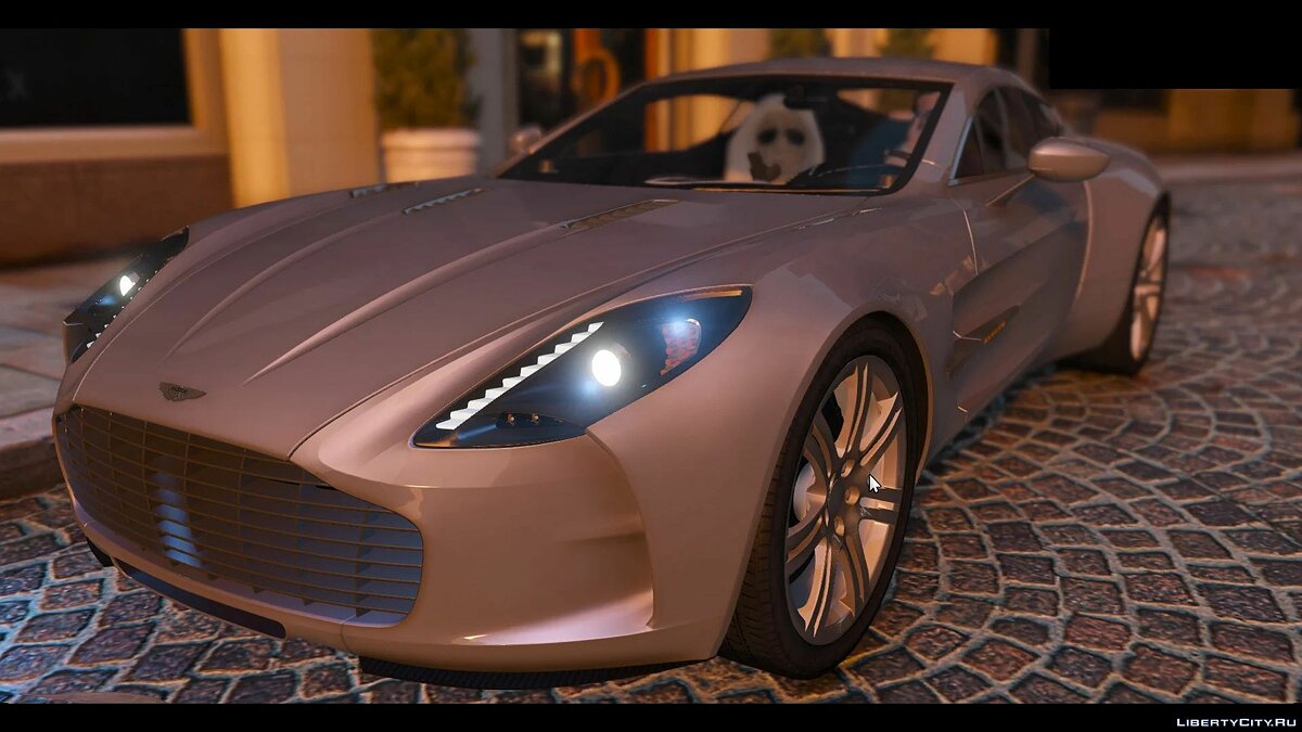 Скачать 2012 Aston Martin One-77 [Add-On | OIV | Replace | Tuning |  Auto-Spoiler ] v.2.2 для GTA 5