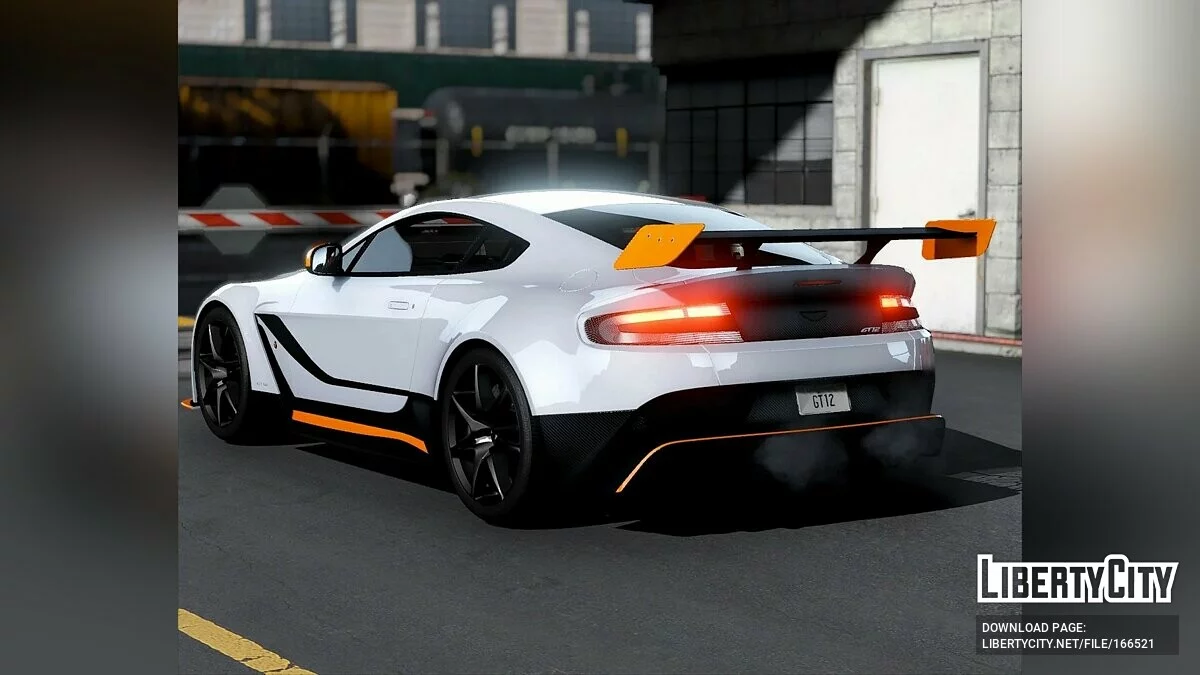2016 Aston Martin Vantage GT12 v1.5 / GTA 5