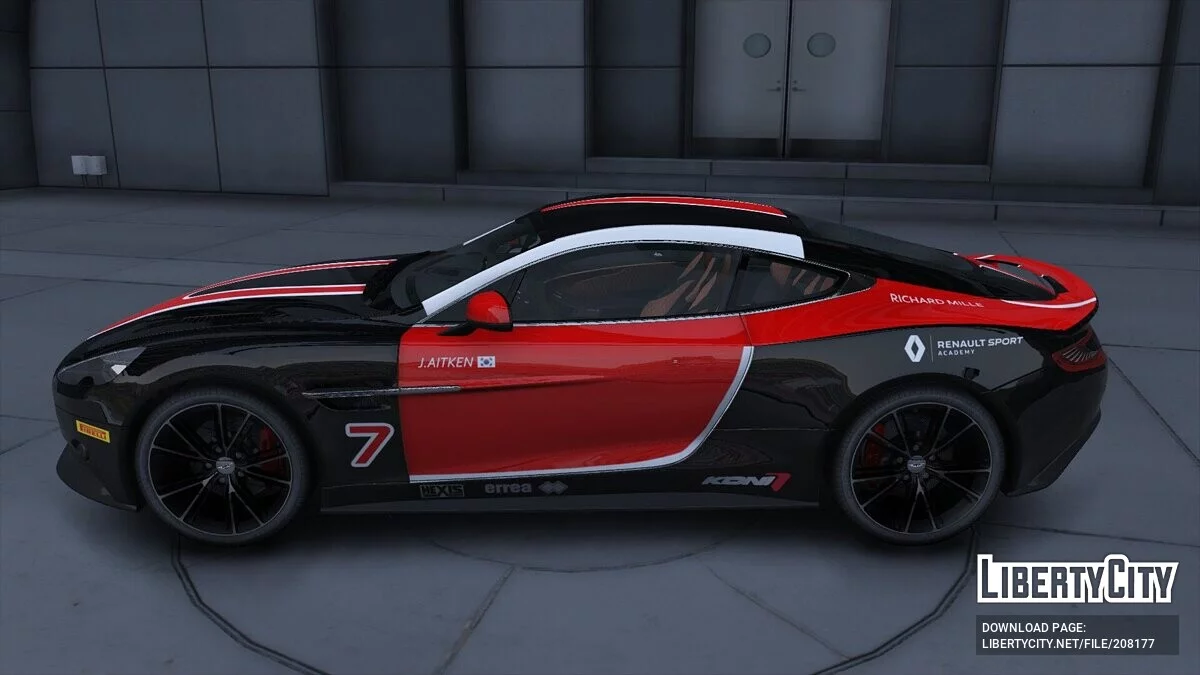 Aston Martin Vanquish ART Grand Prix F2 / GTA 5