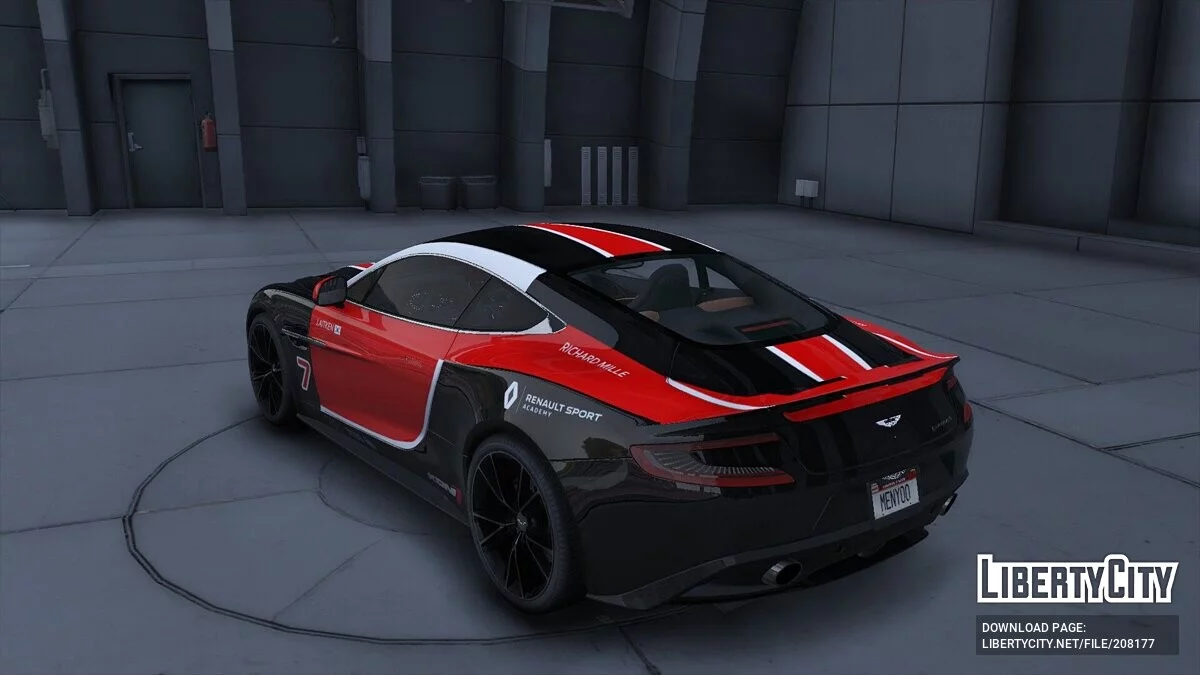 Aston Martin Vanquish ART Grand Prix F2 / GTA 5