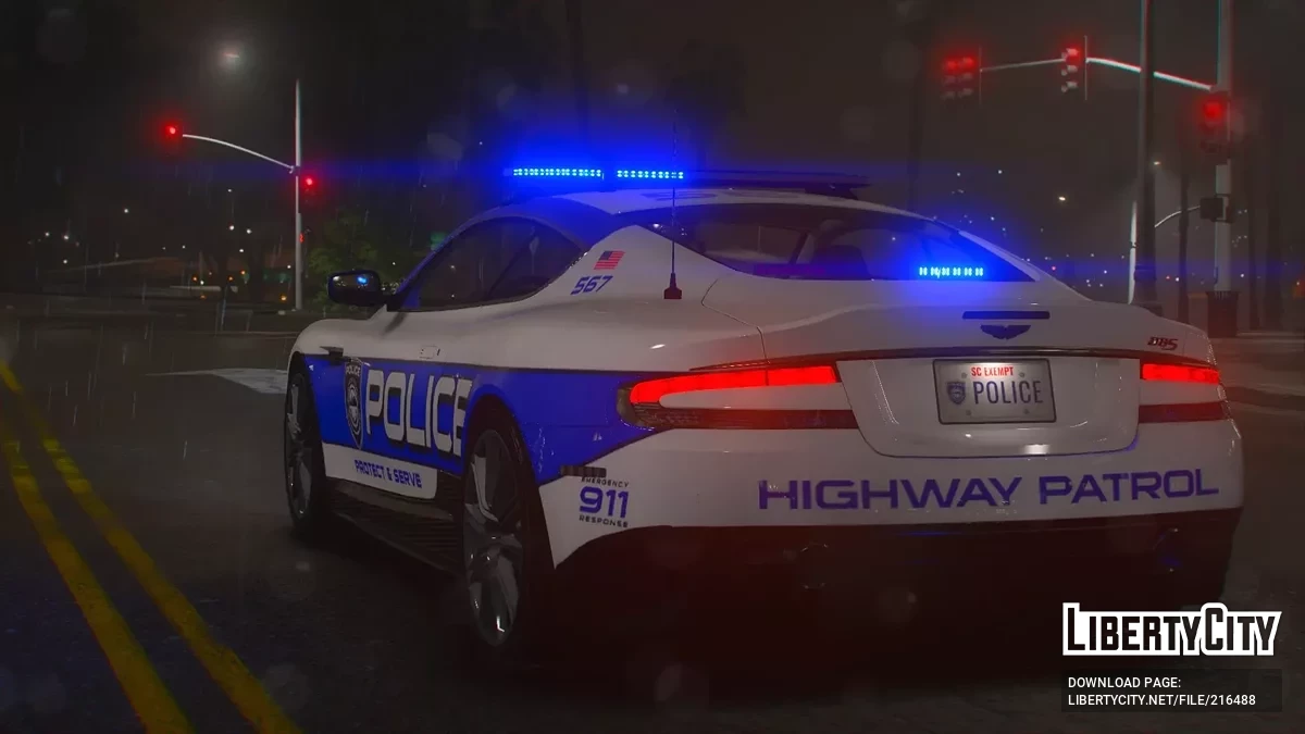 2008 Aston Martin DBS SCPD v1.0 / GTA 5