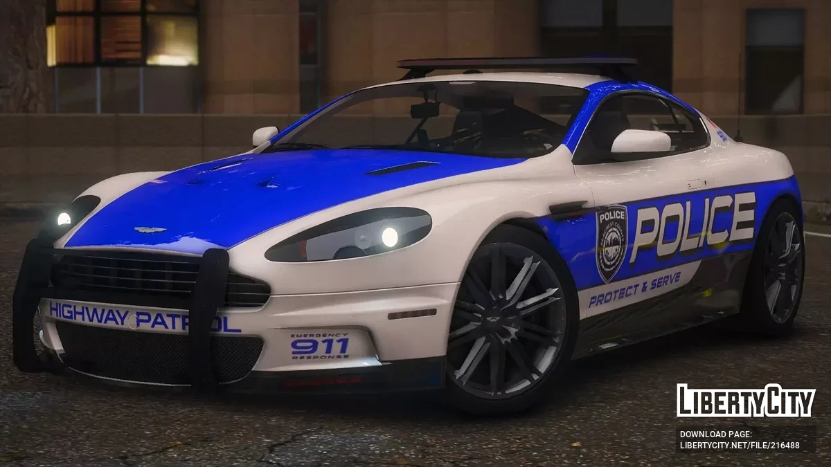 2008 Aston Martin DBS SCPD v1.0 / GTA 5