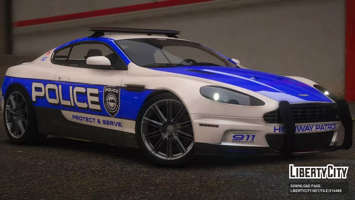 2008 Aston Martin DBS SCPD v1.0 / GTA 5
