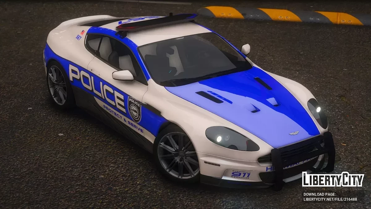 2008 Aston Martin DBS SCPD v1.0 / GTA 5