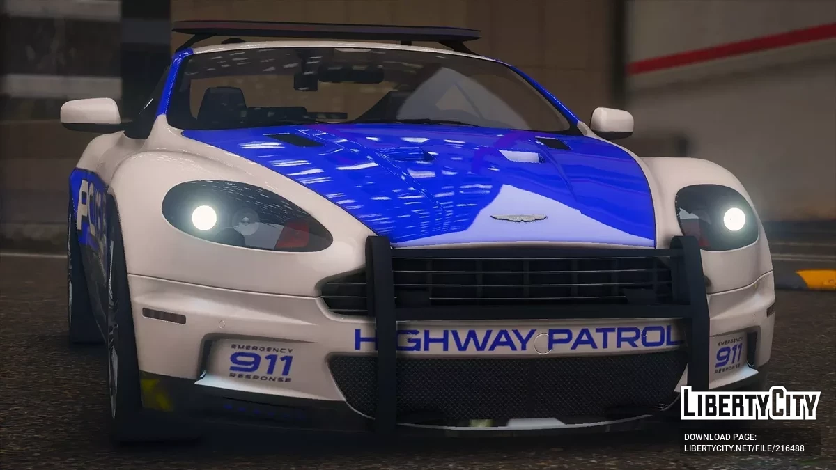 2008 Aston Martin DBS SCPD v1.0 / GTA 5