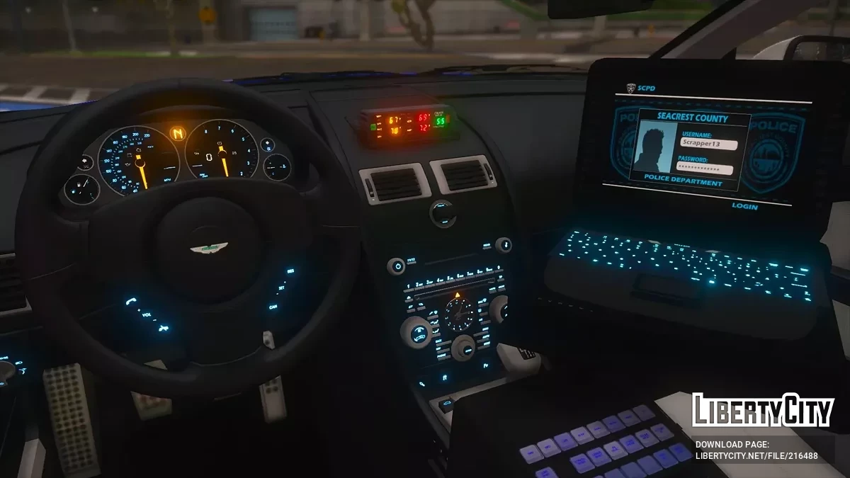 2008 Aston Martin DBS SCPD v1.0 / GTA 5