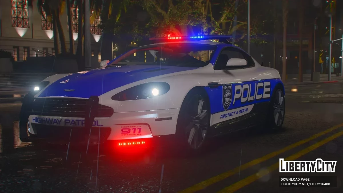 2008 Aston Martin DBS SCPD v1.0 / GTA 5