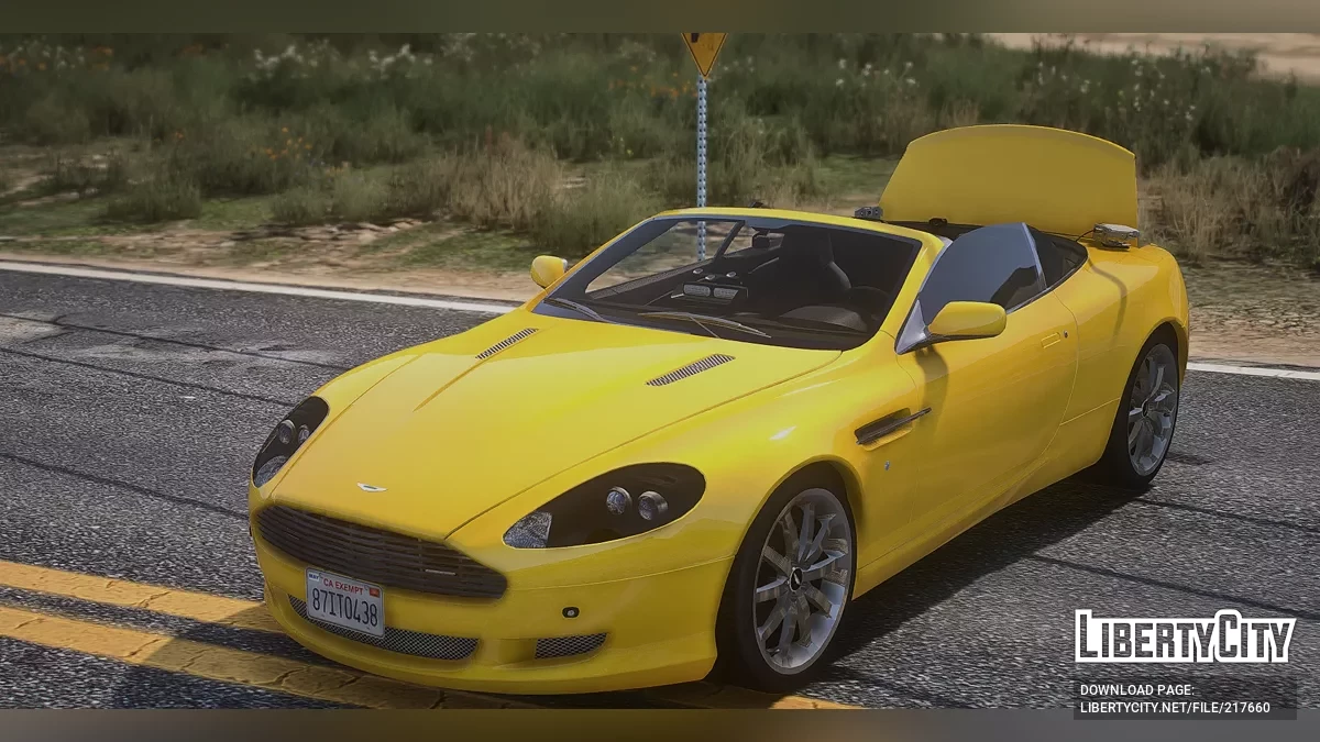 2006 Aston Martin DB9 Unmarked / GTA 5