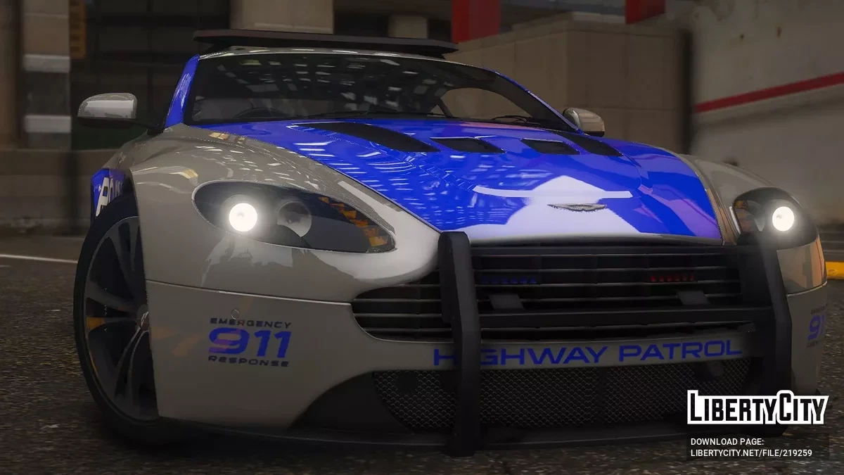 2009 Aston Martin V12 Vantage SCPD v1.0 / GTA 5