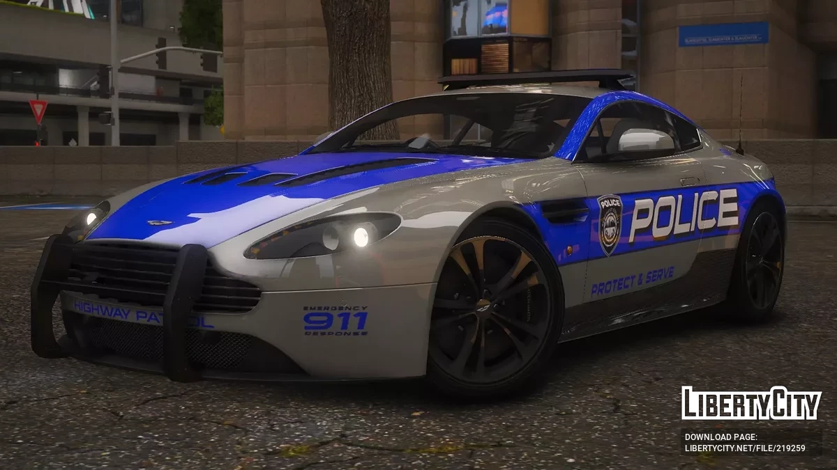 2009 Aston Martin V12 Vantage SCPD v1.0 / GTA 5