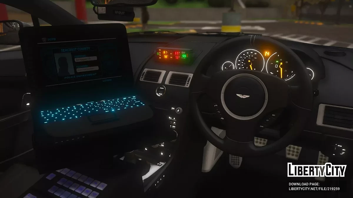 2009 Aston Martin V12 Vantage SCPD v1.0 / GTA 5
