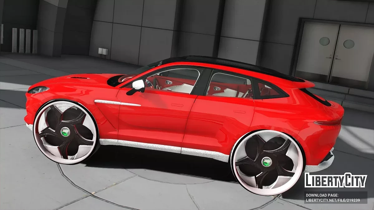 Aston Martin DBX Animated Rims / GTA 5