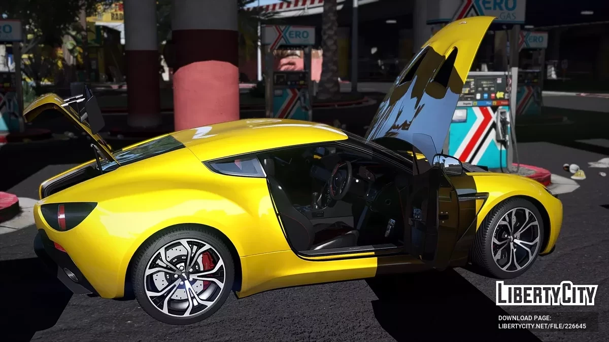 2012 Aston Martin v12 Zagato v1.0 / GTA 5