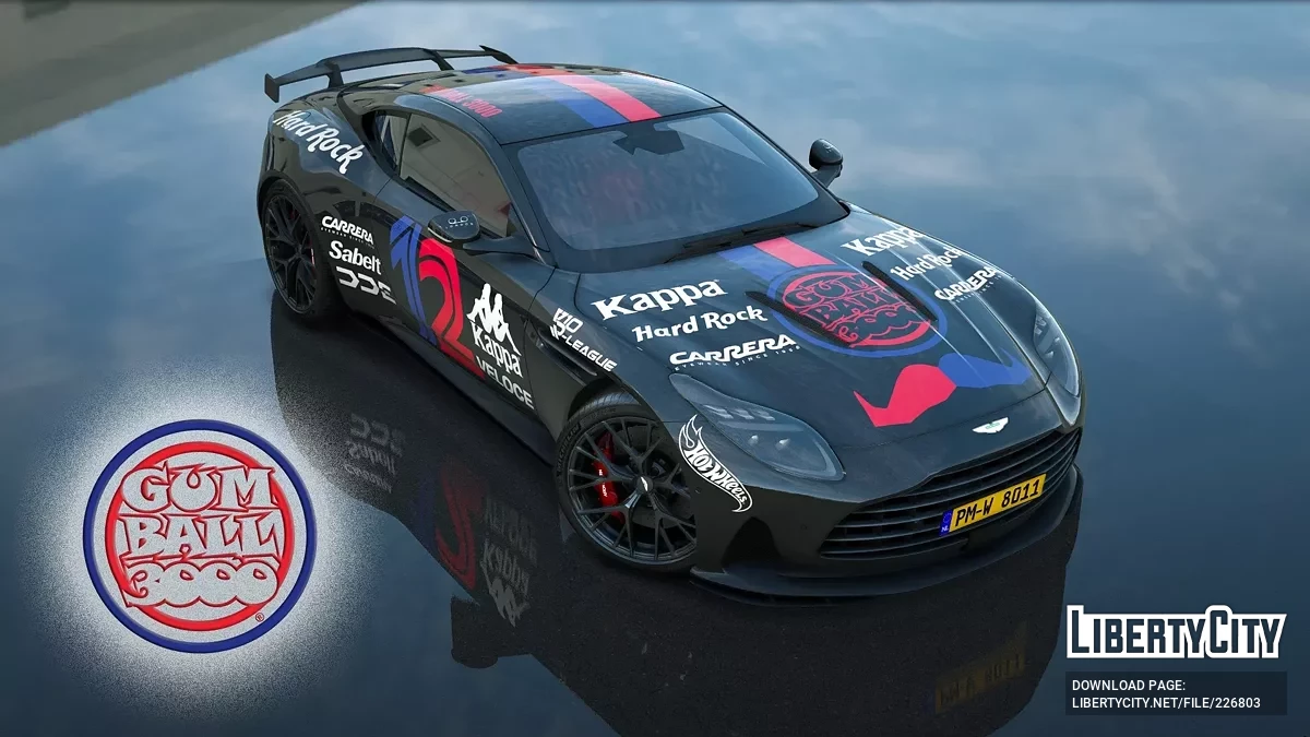 2023 Aston Martin DB12 Gumball 3000 / GTA 5