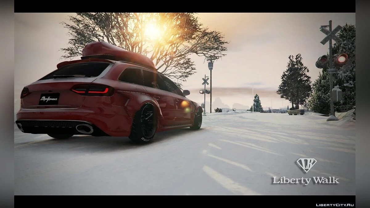Audi RS4 Avant [LibertyWalk] / GTA 5