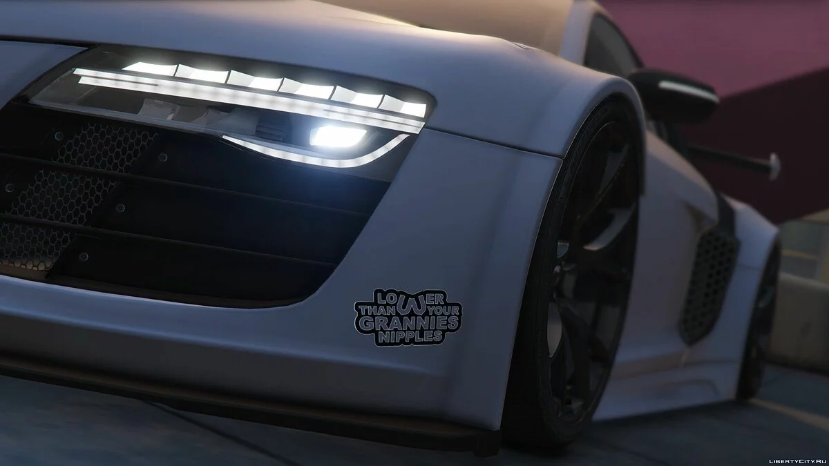 Audi R8 LMS Street Custom [Add-On] 1.2 / GTA 5