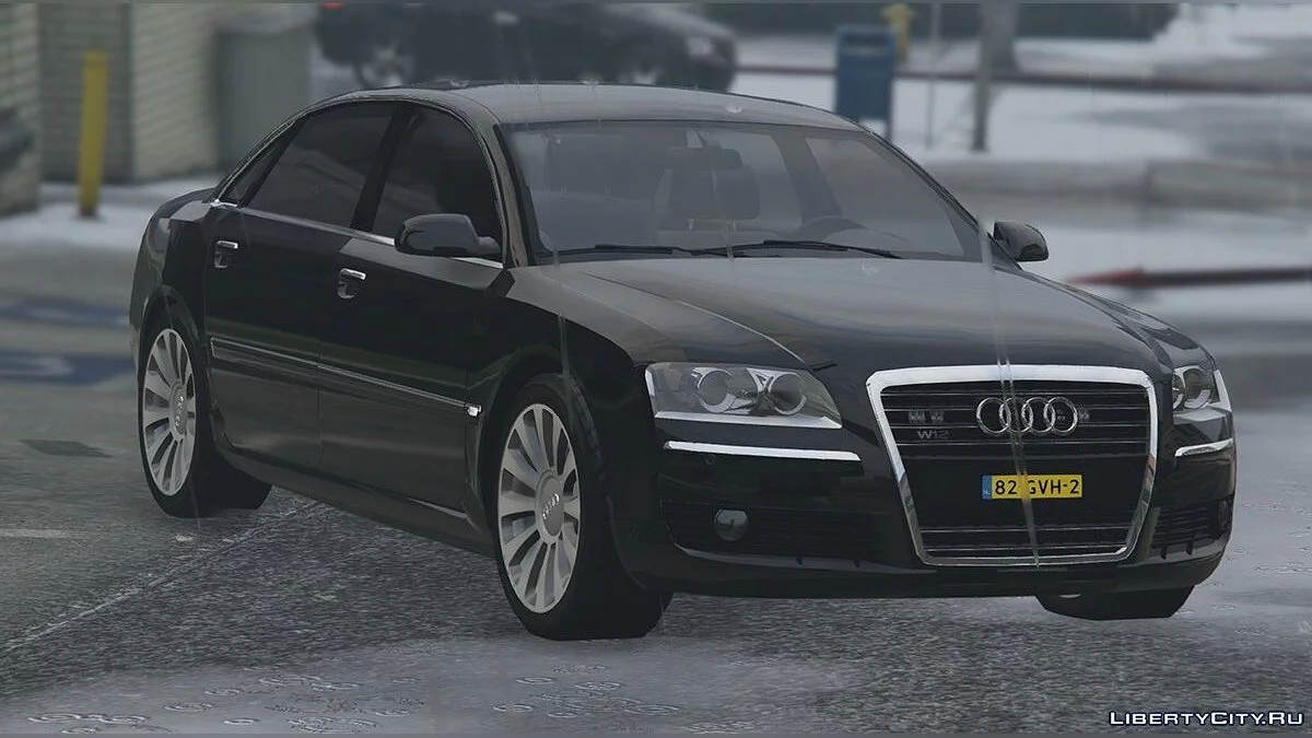 Audi A8 W12 Politie 1.0 / GTA 5