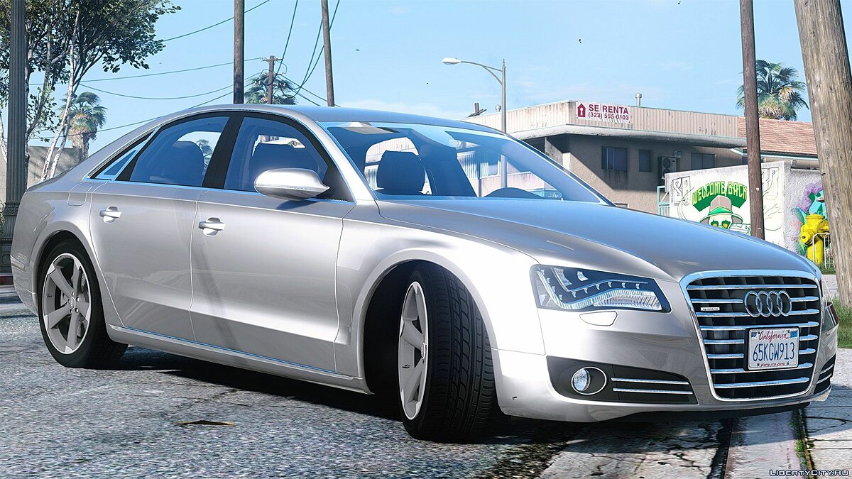 Скачать 2010 Audi A8 FSI [Add-On / Replace] [FINAL] для GTA 5