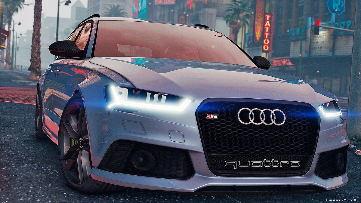 Скачать 2015 Audi RS6 C7 Avant [Add-On | Tuning | HQ] 1.2 для GTA 5