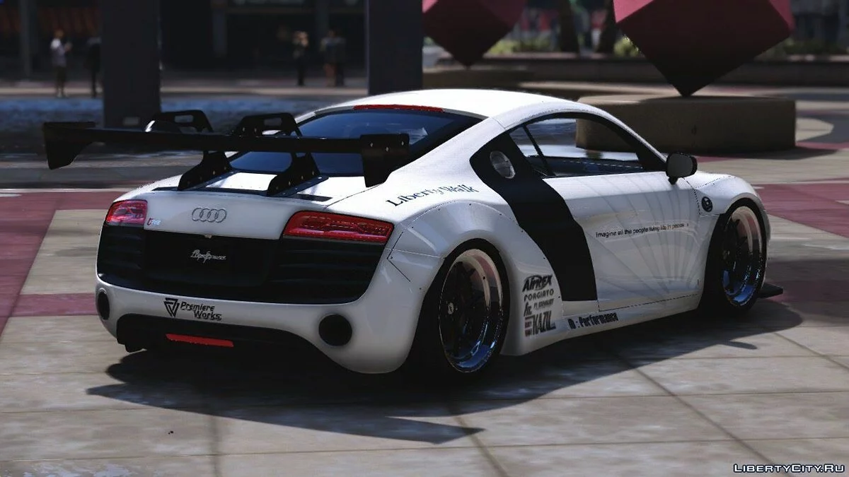 Audi R8 V10 LibertyWalk [Add-On / Replace] / GTA 5