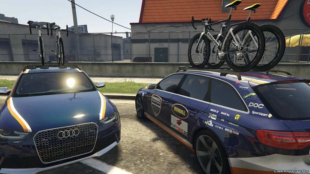 Audi RS4 Avant CyclingTeamCar 1.0 / GTA 5