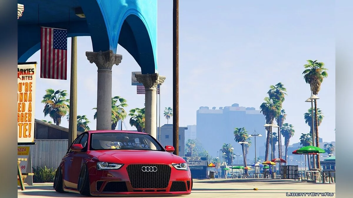 Audi RS4 [Stanced / Camber] / GTA 5