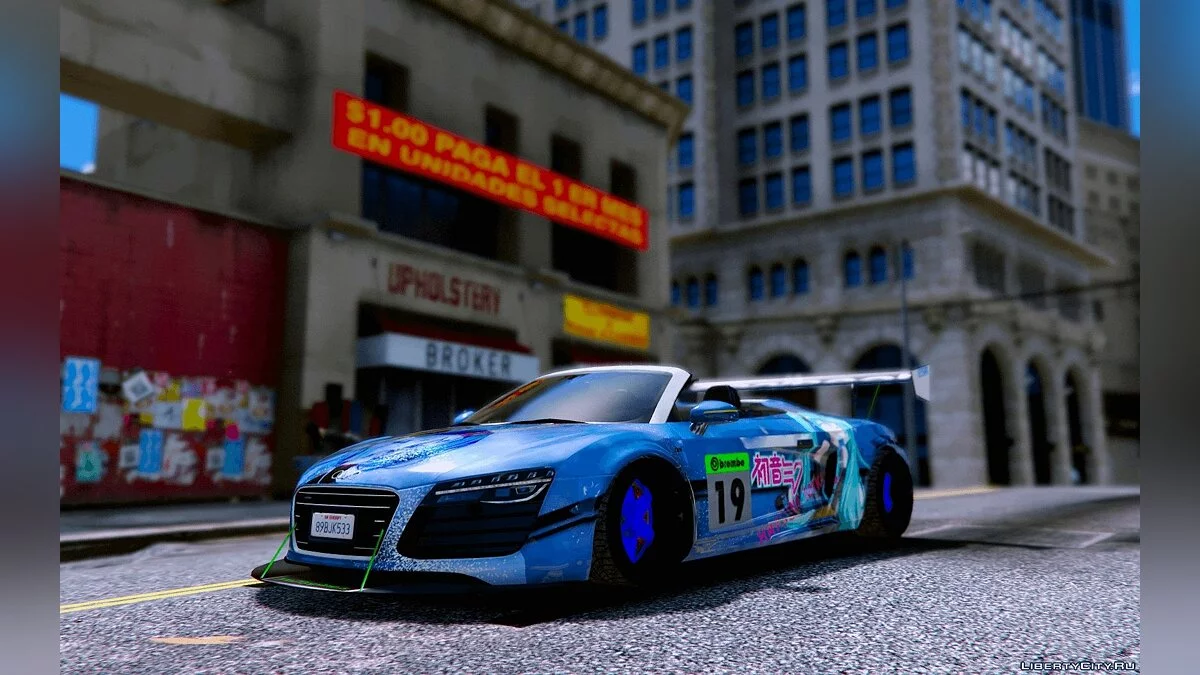 Audi Spyder V10 [Replace] [BETA] / GTA 5