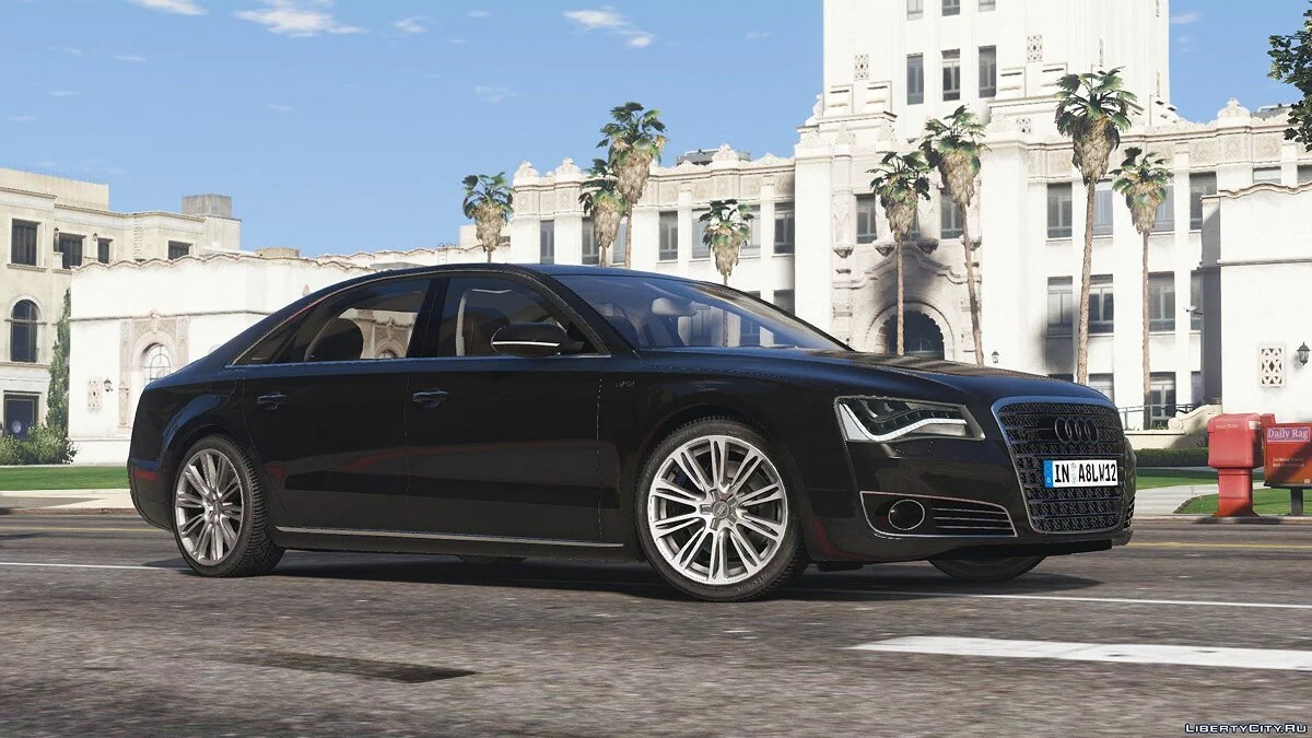 2010 Audi A8 L W12 Quattro [Add-On] 1.1 / GTA 5