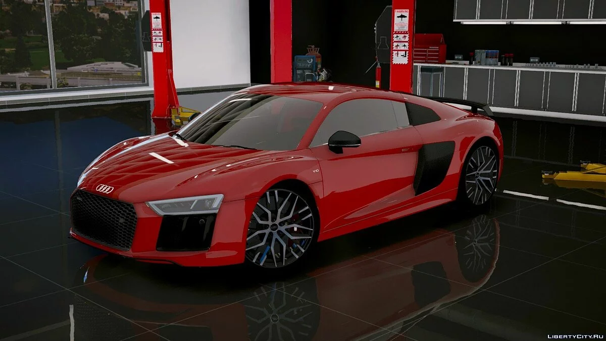 Audi R8v10 Plus 2017[Add-on/Replace|Tuning] 1.5 / GTA 5
