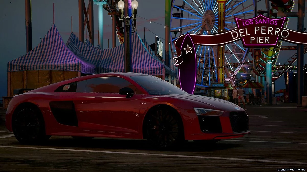 Audi R8v10 Plus 2017[Add-on/Replace|Tuning] 1.5 / GTA 5