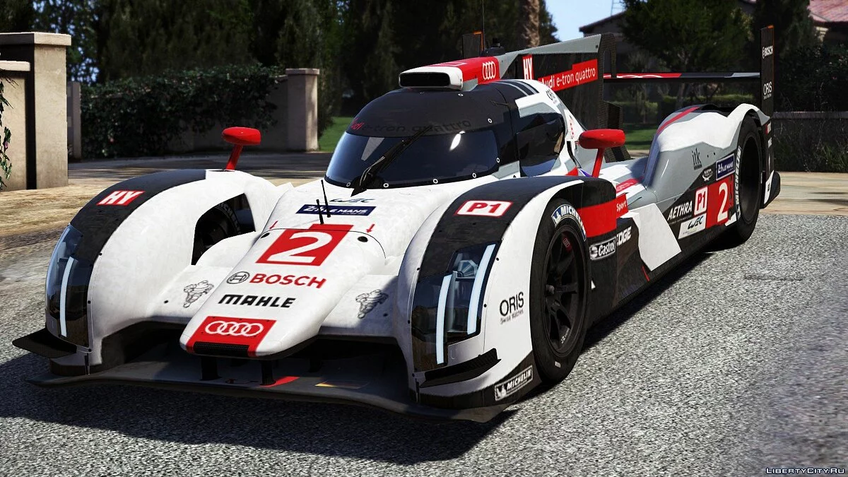 2014 Audi R18 E-tron Quattro [Add-On / Replace | Liveries | Template] 1.0 / GTA 5