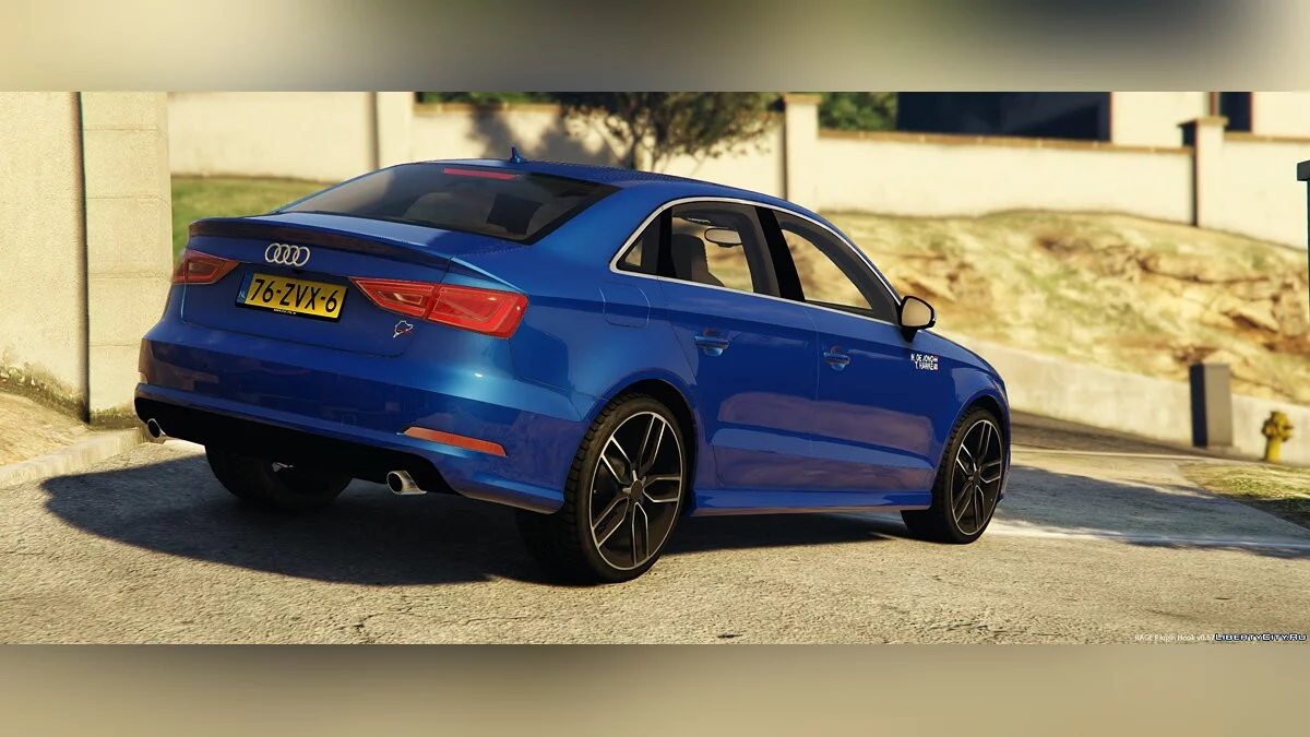 Audi A3 sedan [template] [US/EU plates] 1.1 / GTA 5