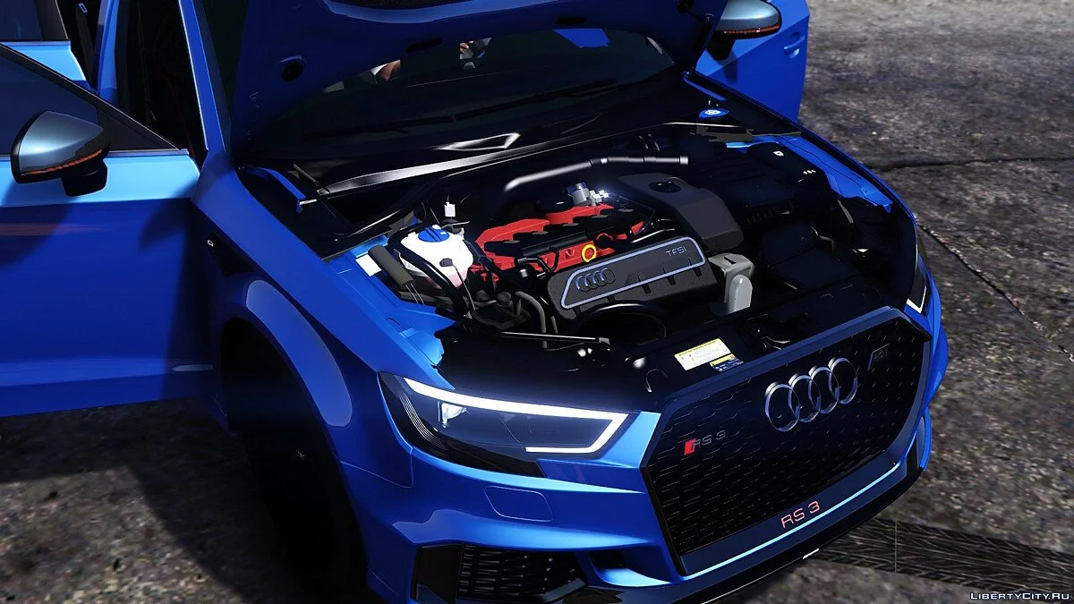 Audi rs3 Sportback 2018 [Add-on/Tuning/ABT] / GTA 5