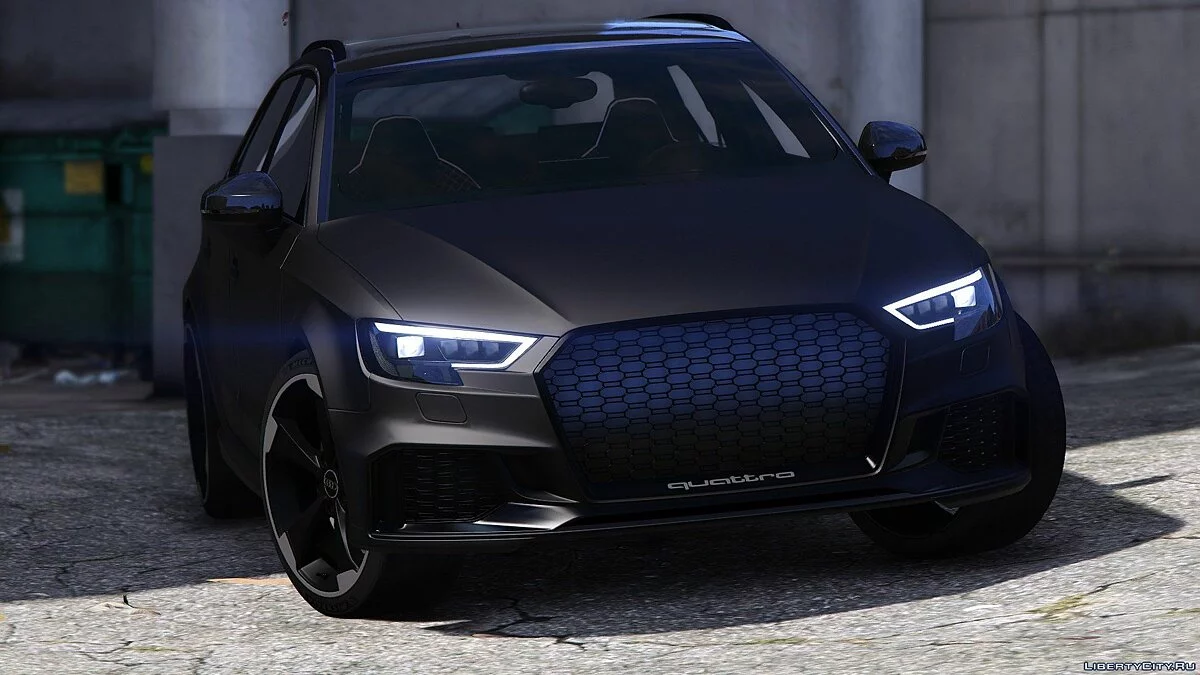 Audi RS3 Sportback 2018 [Add-on/Tuning+wheel-ABT] v1.2 / GTA 5