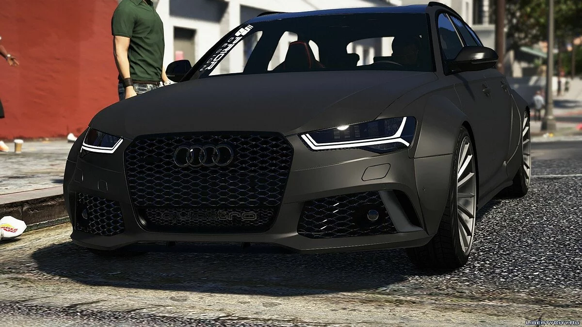 Audi A6/Rs6 Prior Design 2016 [Add-on] 1.1 / GTA 5