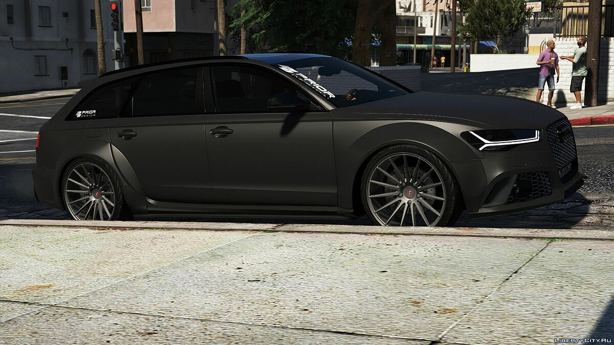 Скачать Audi A6/Rs6 Prior Design 2016 [Add-on] 1.1 для GTA 5