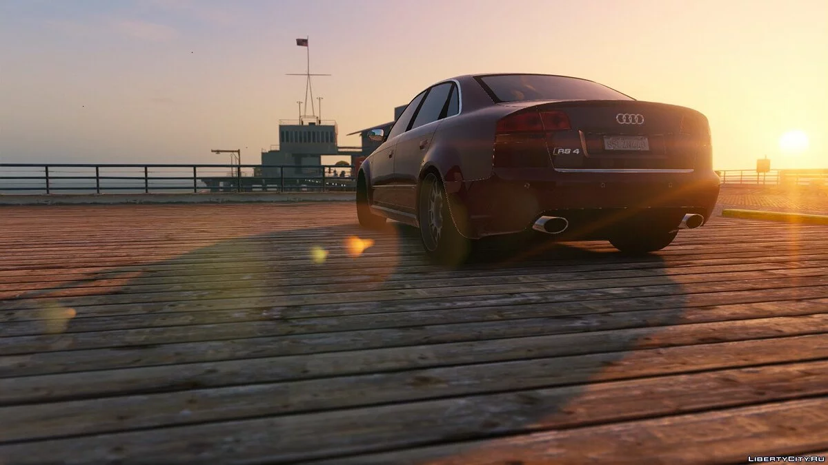 AUDI RS4 B7 2006 [HQ/Add-On/Animated/Dirtmap/Template] / GTA 5