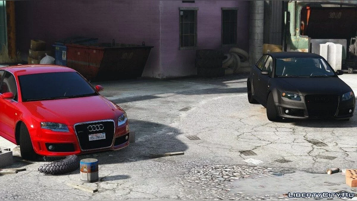 Audi RS4 B7 2006 [HQ/Add-On/Animated/Dirtmap/Template] V3.5 / GTA 5
