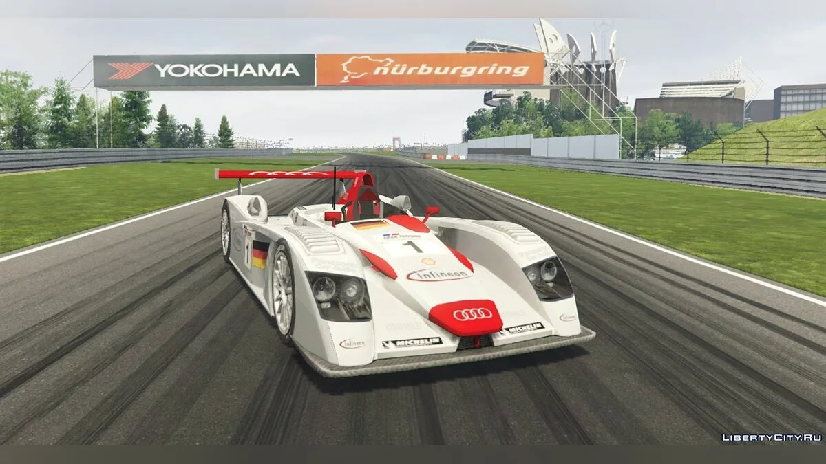 Audi R8 Race Car '01 [Add-On] [Handling] 1.0 / GTA 5