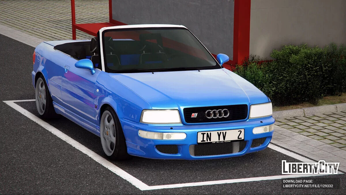 1995 Audi Cabriolet (B4) [Add-On / Replace | Extras | Tuning] 1.1 / GTA 5