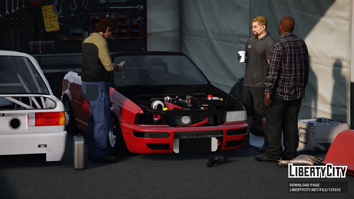 1995 Audi Cabriolet (B4) [Add-On / Replace | Extras | Tuning] 1.1 / GTA 5