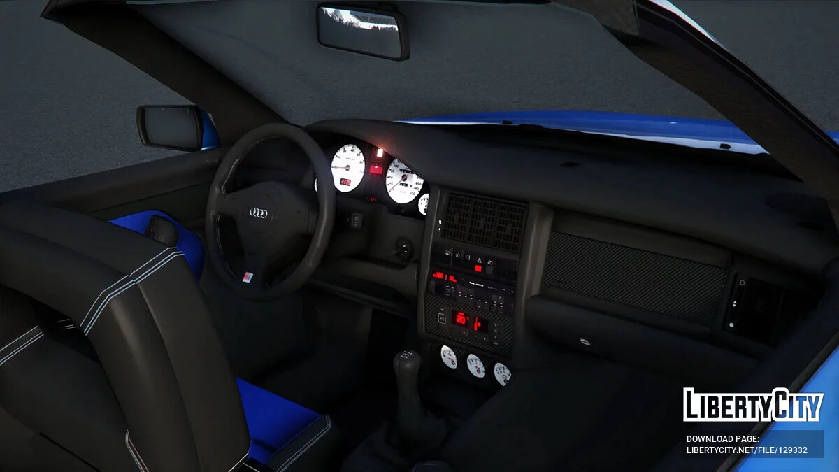 1995 Audi Cabriolet (B4) [Add-On / Replace | Extras | Tuning] 1.1 / GTA 5