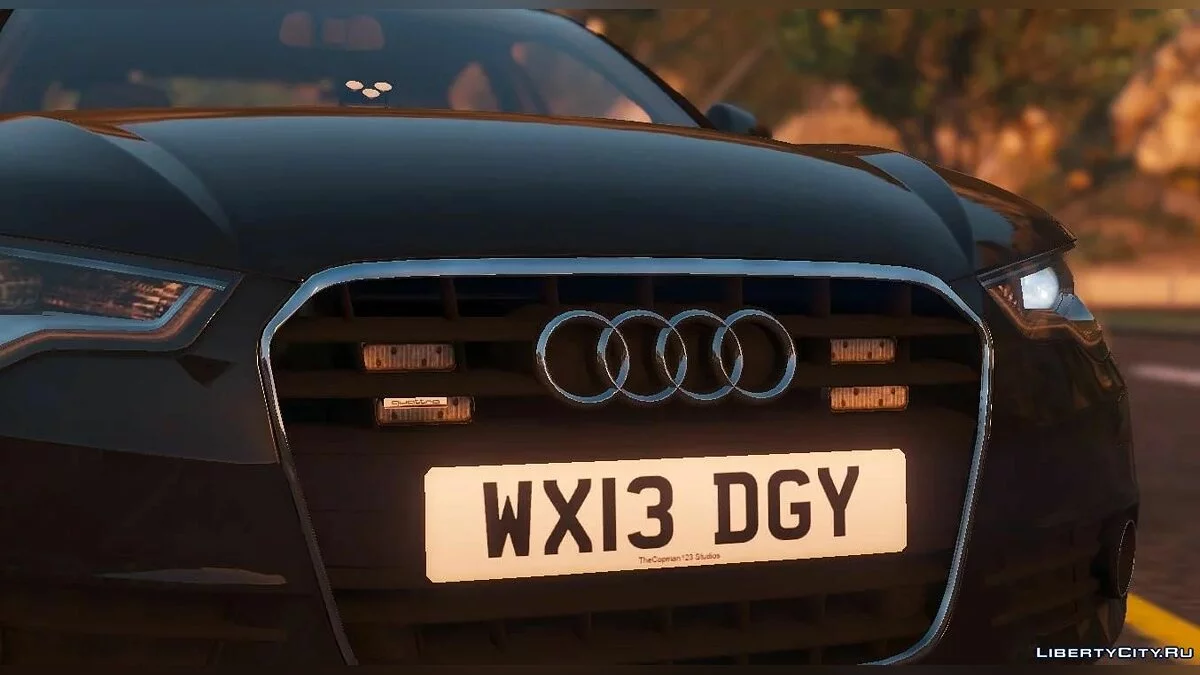 2013 Audi A6 Saloon Unmarked [ ELS | REPLACE ] 1.0 / GTA 5