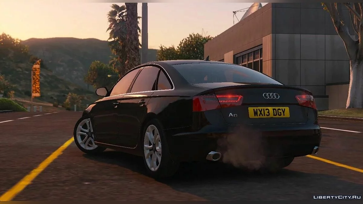 2013 Audi A6 Saloon Unmarked [ ELS | REPLACE ] 1.0 / GTA 5