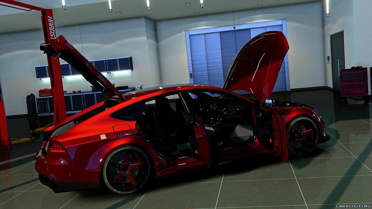 Audi RS7 Sportback Widebody Kit [Add-On / OIV | Tuning | Auto-Spoiler] 1.0 / GTA 5