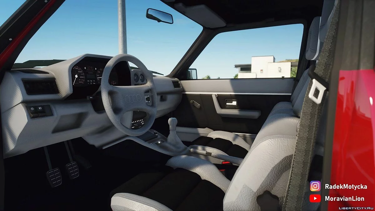 Audi Quattro Sport '83 [ LODs | Template | Add-on | Tuning ] 1.0 hf / GTA 5