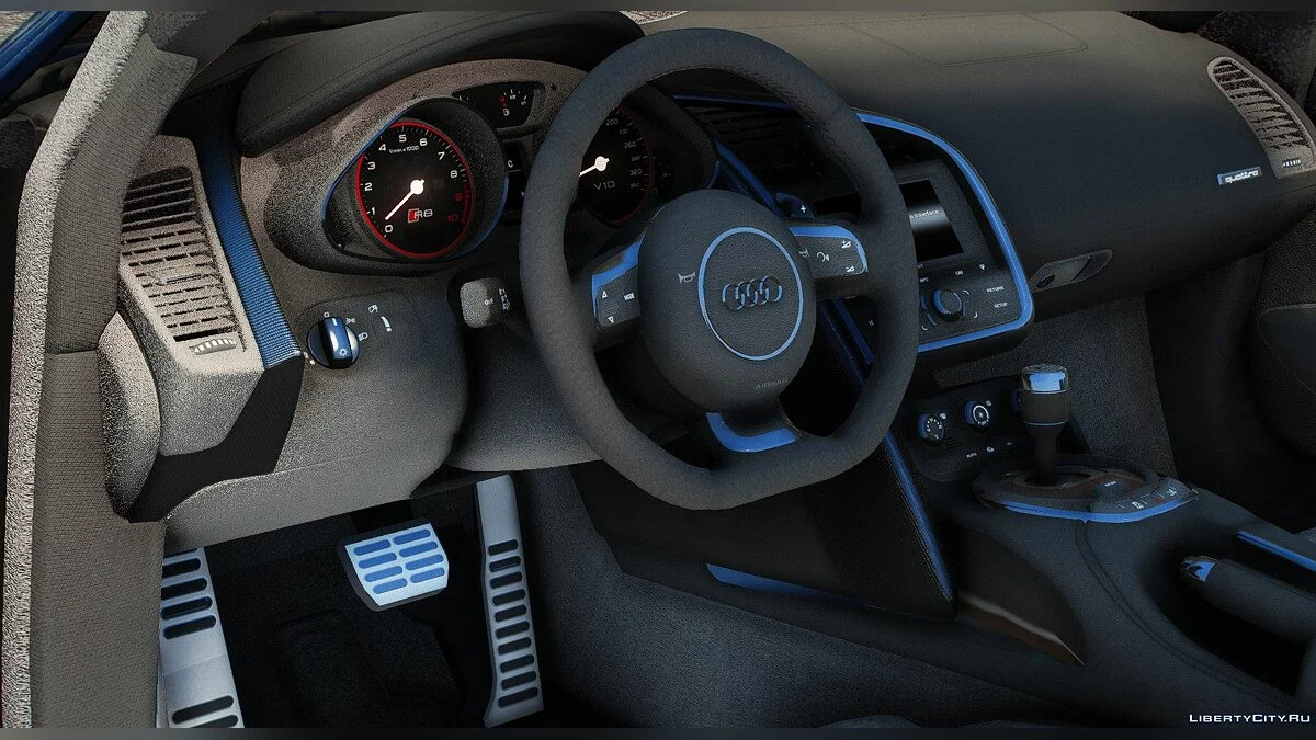 Audi R8 Plus 2012 v1.0 / GTA 5