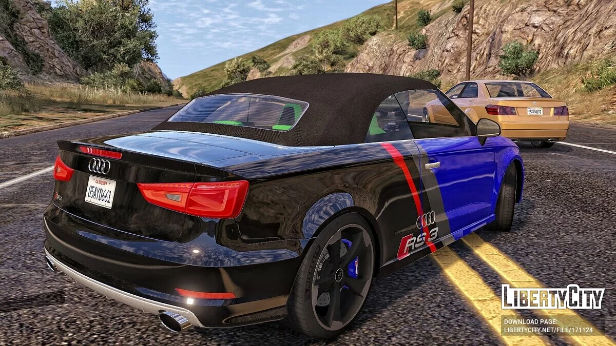 Audi RS3 Convertible 2017 / GTA 5