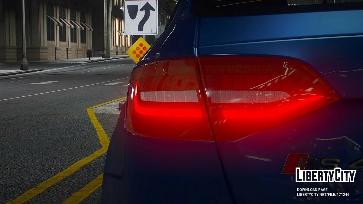 2013 Audi RS4 Avant v1.0 / GTA 5