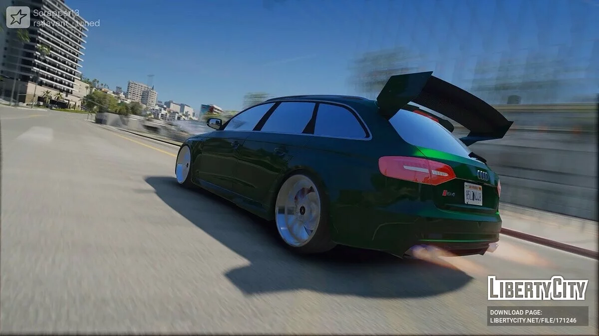 2013 Audi RS4 Avant v1.0 / GTA 5